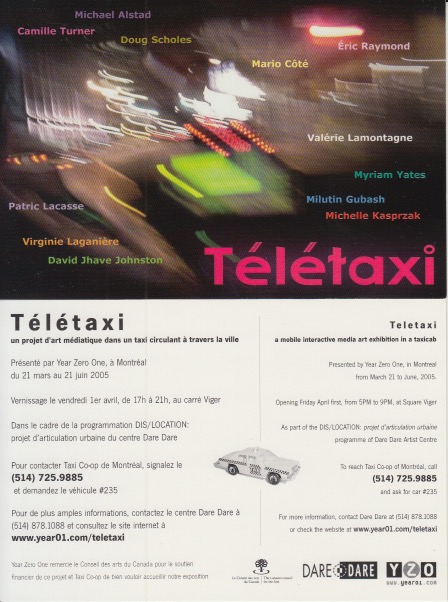Télétaxi, 2005